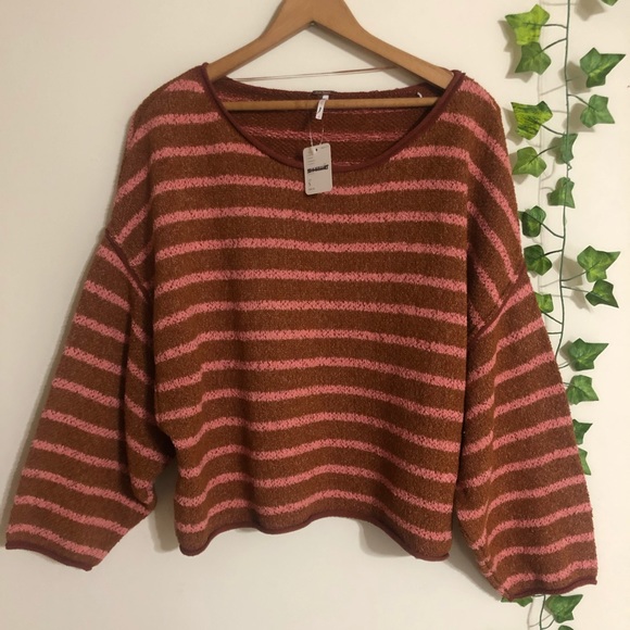 Free People Bardot Drop Shoulder Sweater - Picture 4 of 8